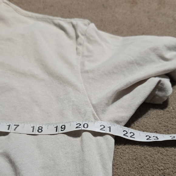 MAD Engine Lover Heart Graphic T Shirt Swifty SM Beige Cotton Blend NWT - Picture 7 of 9